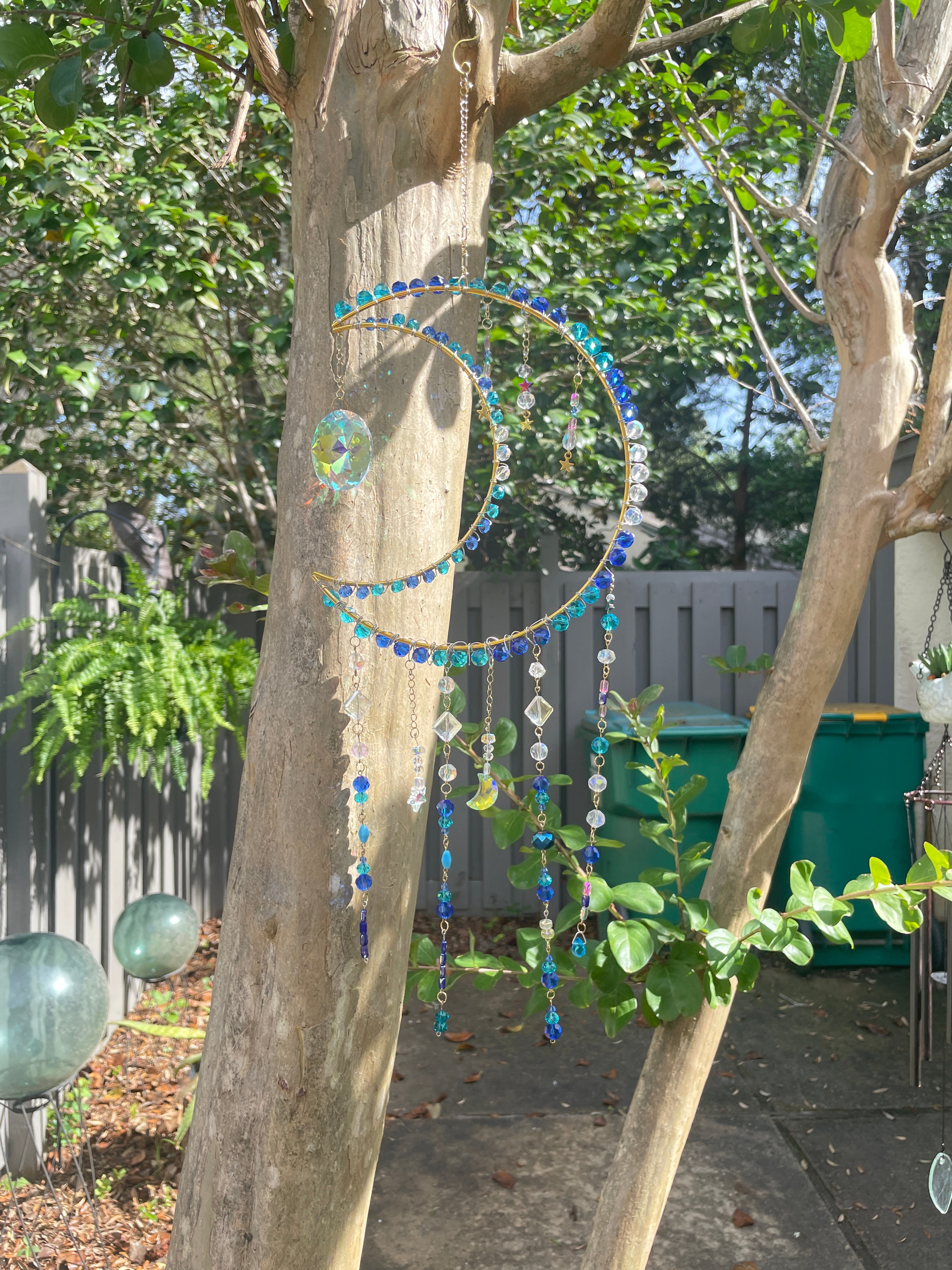 Barefoot Hippie Crystal Sun-Catcher