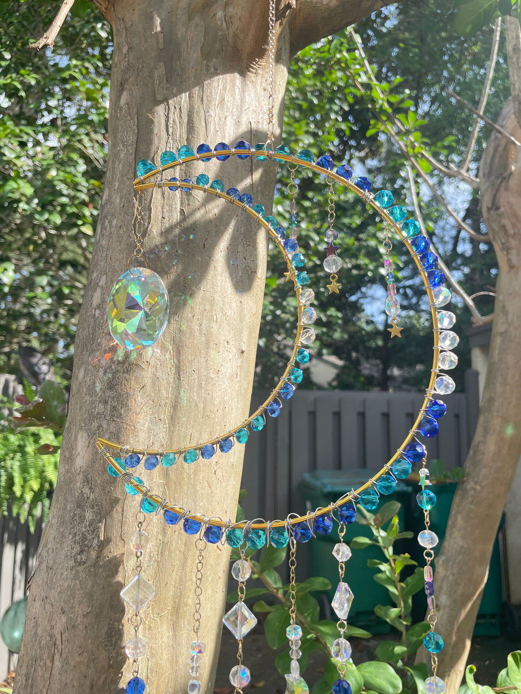 Barefoot Hippie Crystal Sun-Catcher