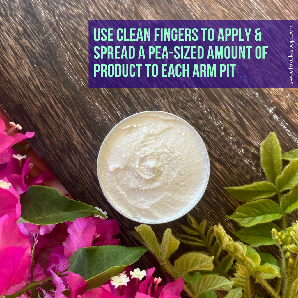 Patchouli Natural Deodorant for Sensitive Skin